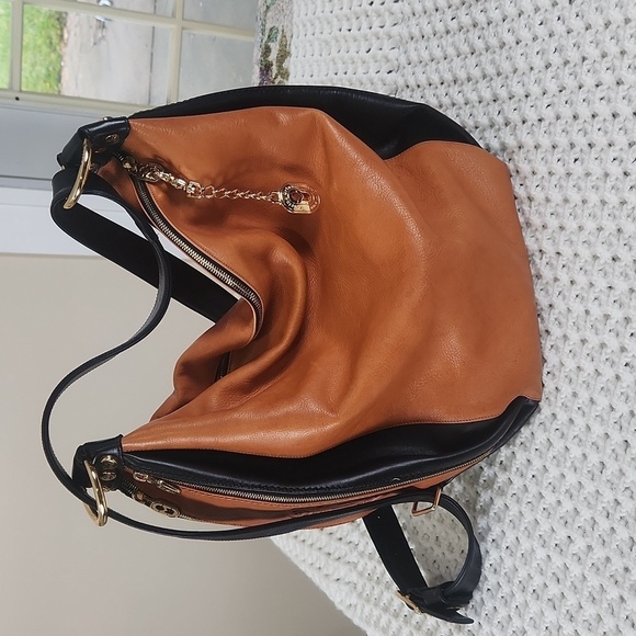 Marino orlandi black and brown Genuine leather Huge-os shoulder bag - Picture 5 of 10